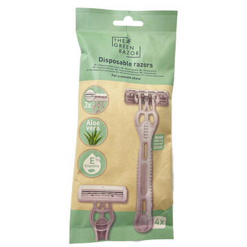 The Green Razor Disposable razors 3 blade