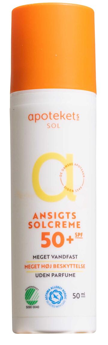 Apotekets Ansigtssolcreme SPF 50+