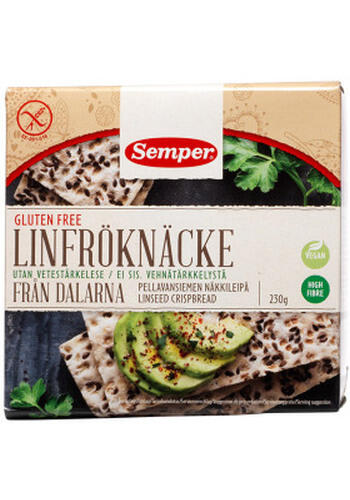 Semper Gluten free Linfröknäcke utan vetestärkelese